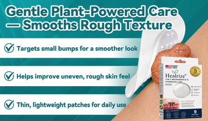 ✅🇺🇸𝐇𝐞𝒂𝒍𝗿𝗶𝙯𝙚®2-in-1 Microneedle & Hydrocolloid Patch🏆| Removes Raised Moles, Acne, Flat Warts & Skin Tags | Helps Improve Wrinkles, Scars & Blemishes | Invisible Patches for Face & Body