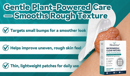 ✅🇺🇸𝐇𝐞𝒂𝒍𝗿𝗶𝙯𝙚®2-in-1 Microneedle & Hydrocolloid Patch👩‍⚕️| Removes Raised Moles, Acne, Flat Warts & Skin Tags | Helps Improve Wrinkles, Scars & Blemishes | Invisible Patches for Face & Body