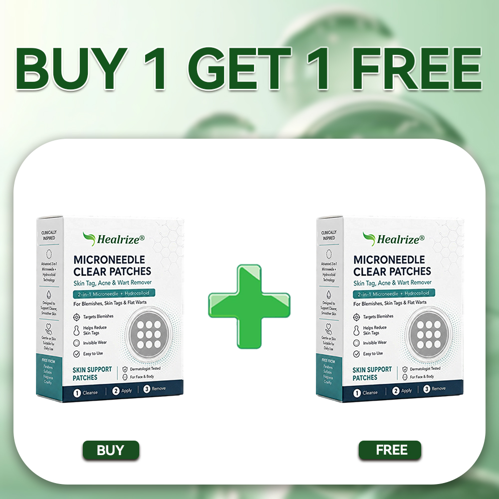 ✅🇺🇸𝐇𝐞𝒂𝒍𝗿𝗶𝙯𝙚®2-in-1 Microneedle & Hydrocolloid Patch👩‍⚕️| Removes Raised Moles, Acne, Flat Warts & Skin Tags | Helps Improve Wrinkles, Scars & Blemishes | Invisible Patches for Face & Body